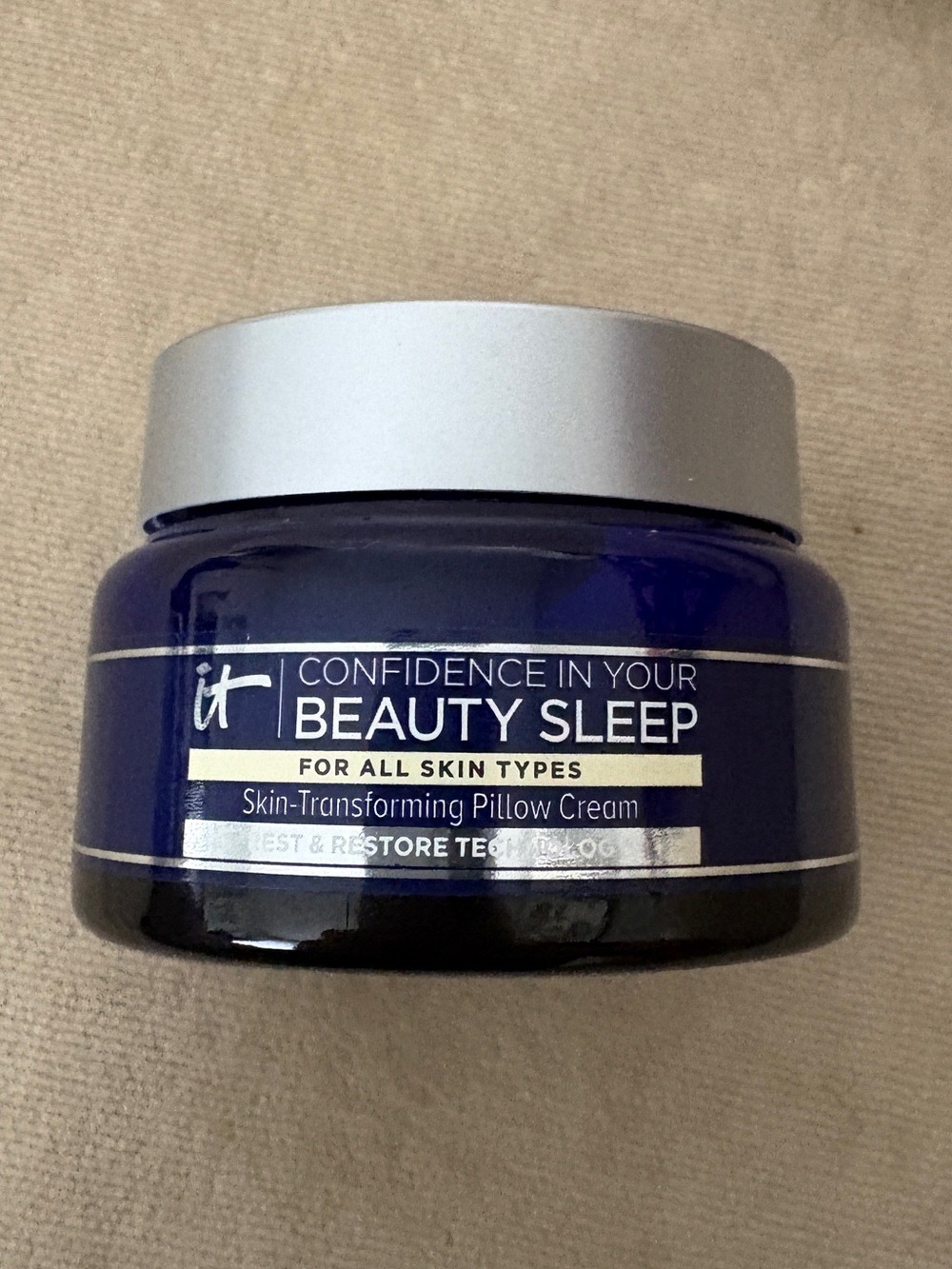 IT Cosmetics Confidence in Your Beauty Sleep Pillow Cream NEW